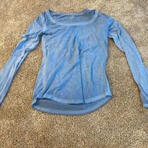Distress Wash Long Sleeve Tee